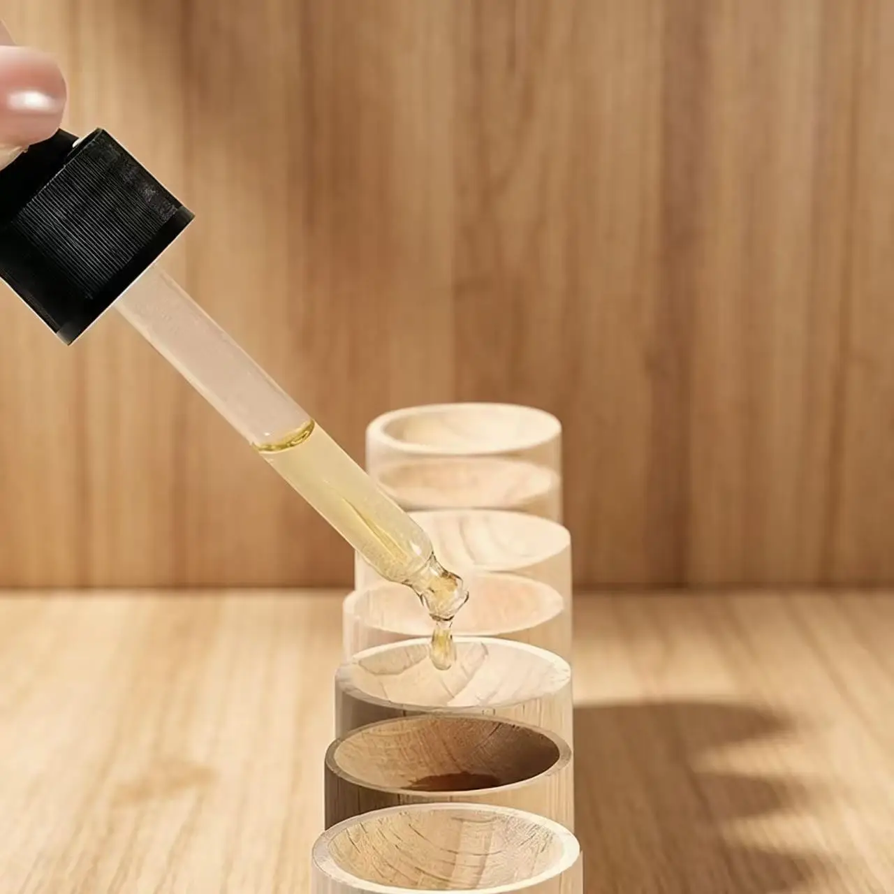 Natural Wood Aromatherapy Essential Oil Diffuser and Air Freshener
