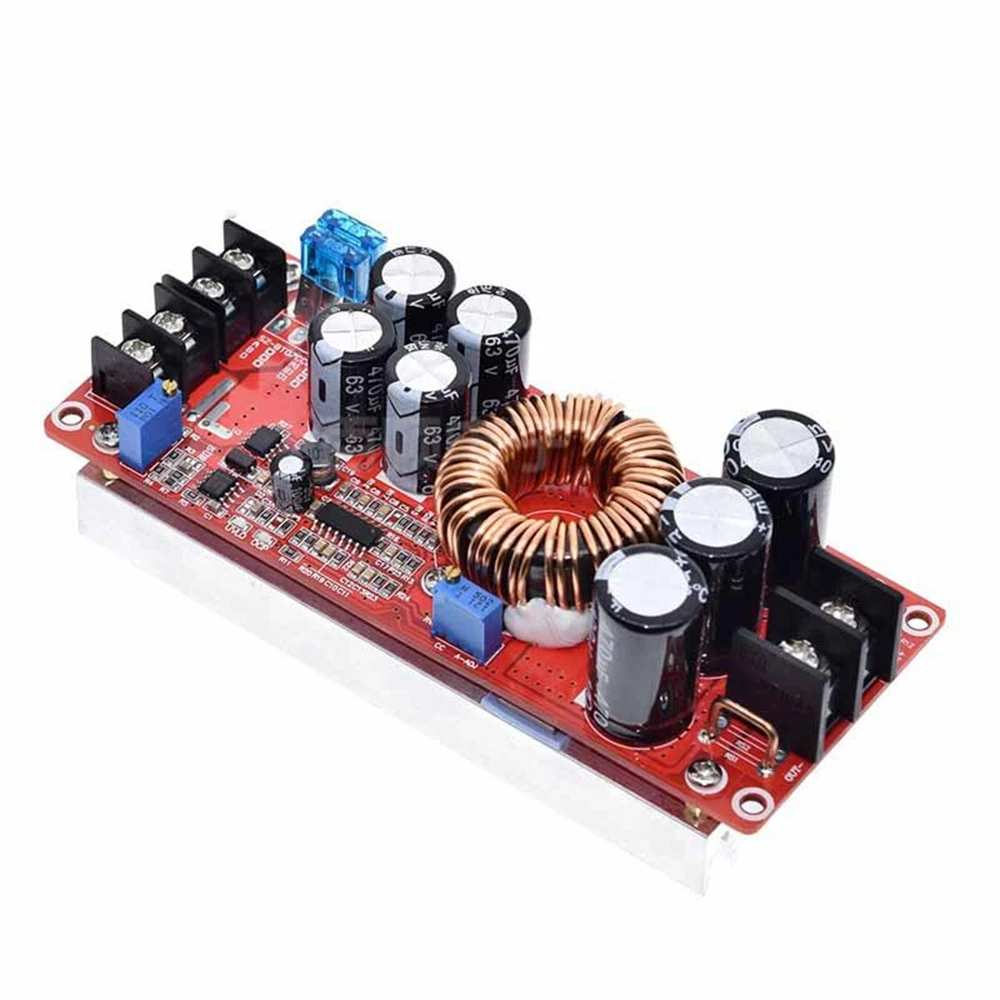 

1200W 20A DC Converter Boost Step-up Power Supply Module IN 8-60V OUT 12-83V