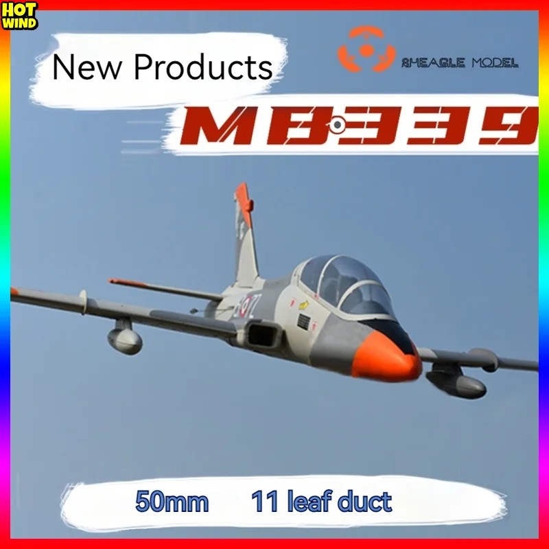 Modello Di Aereo Telecomandato Mb339 Ducted Fighter 50Mm Ducted Electric Fixed Wing Aircraft Model Rc Plane Toy Gift