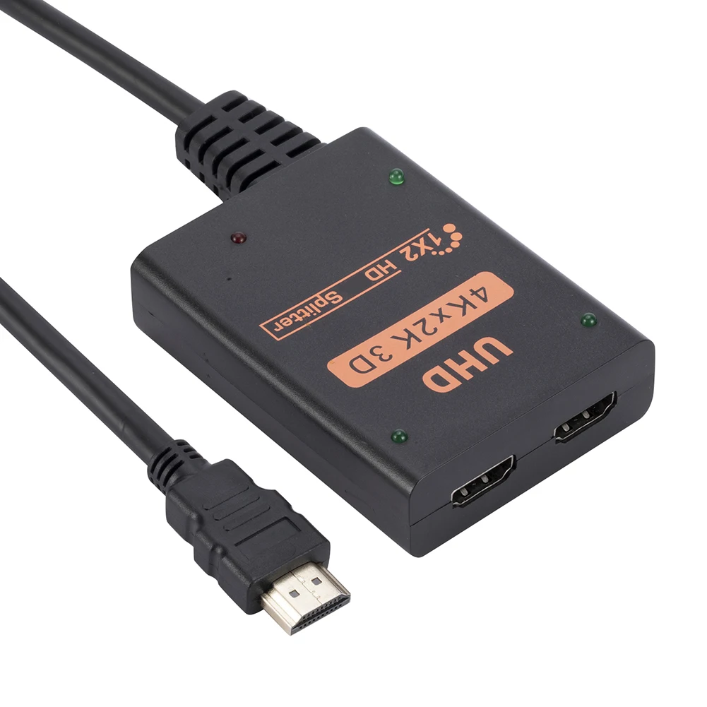 Xbox DVD ÷̾ PS3   ̺  HDMI ȣȯ ̺, 1 in 2 Out 1x2 HDMI ø, 4K 2  Ʈ - 