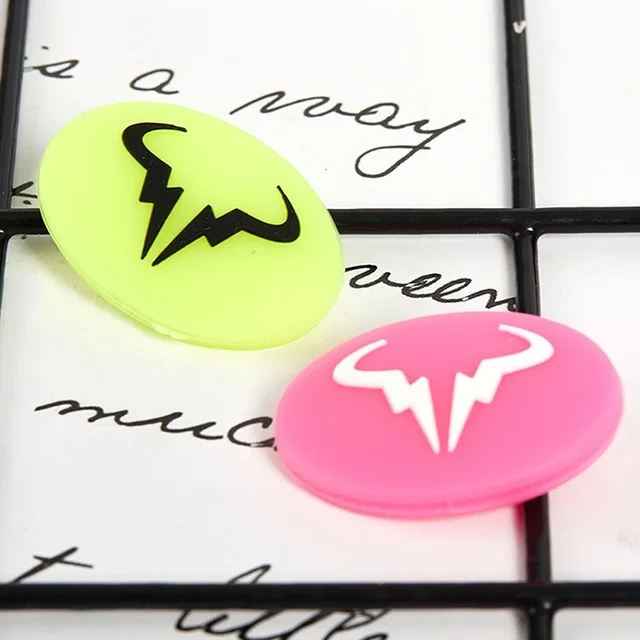 1PC Tennis Cartoon Racket Shock Absorber Vibration Dampeners Silicone Durable Tennis Accessories 3