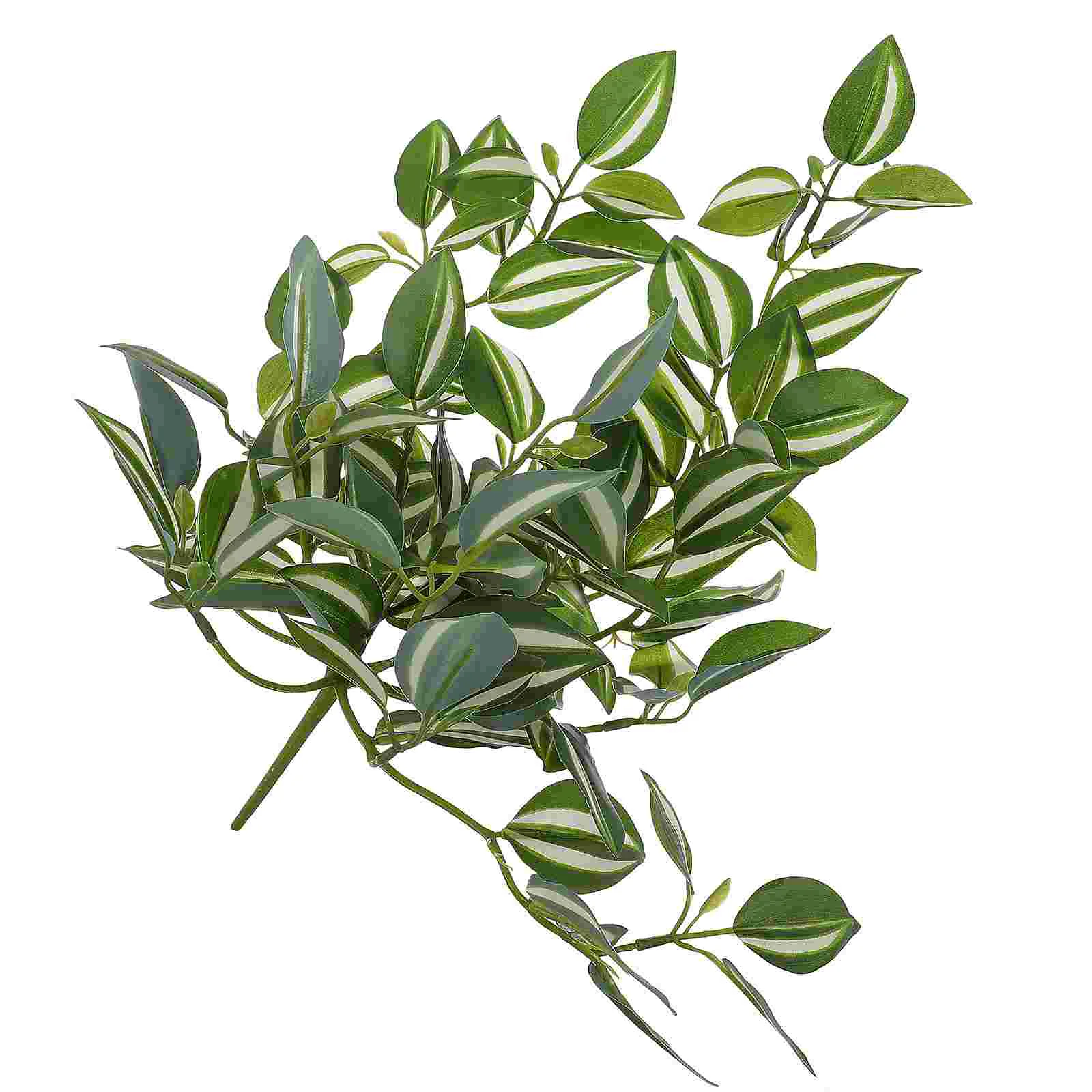 

1Pc Lifelike Plastic Rattan Living Room Wall Hanging Ornament for Garden Yard