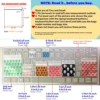 100pieces Small Seal Zip lock Baggies 1x1 inch Mini Plastic Zip Bags Magic 8 Ball Design Print Tiny Baggies 2.5x2.5cm 1010 3