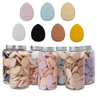 50Pcs/Bottle Mini Finger Puff Foundation Small Air Cushion Powder Sponge Face BB Cream Cosmetic Applicator Makeup Tools 1