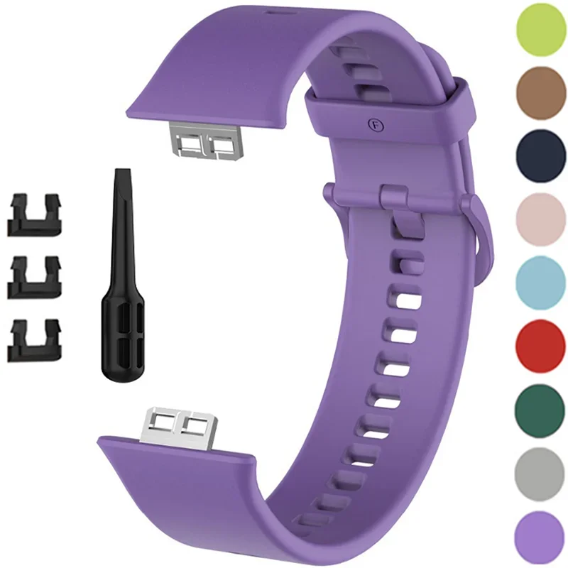 Silicone Replacement Wristband for Smartwatch - Elegant and Durable Strap Accessory