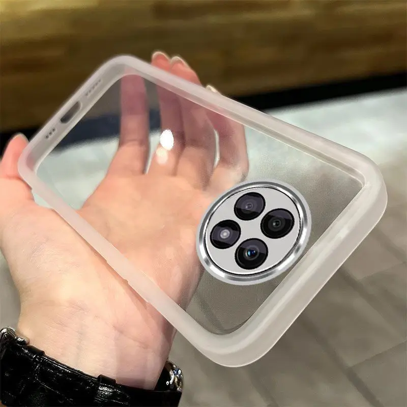 Shookproof Plating Silicone Back Phone Case