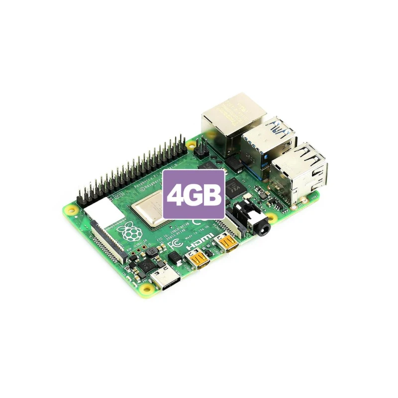 Raspberry Pi 4 Modello B 4Gb Ram Completamente Aggiornato