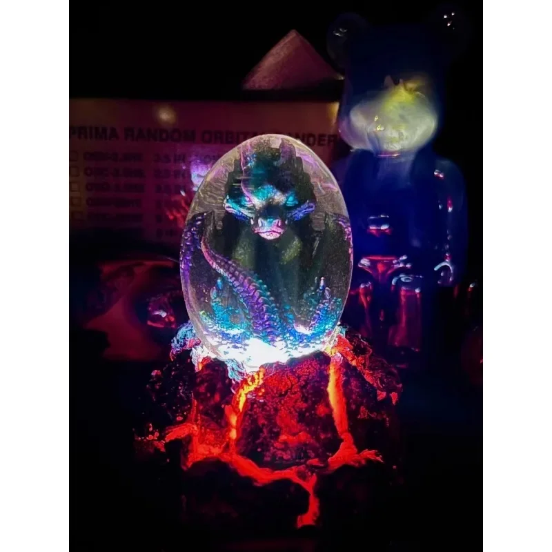 

Bandai Luminous Resin Dinosaur Egg Ornament Dragon Ball Amber Crystal Collectible Gift