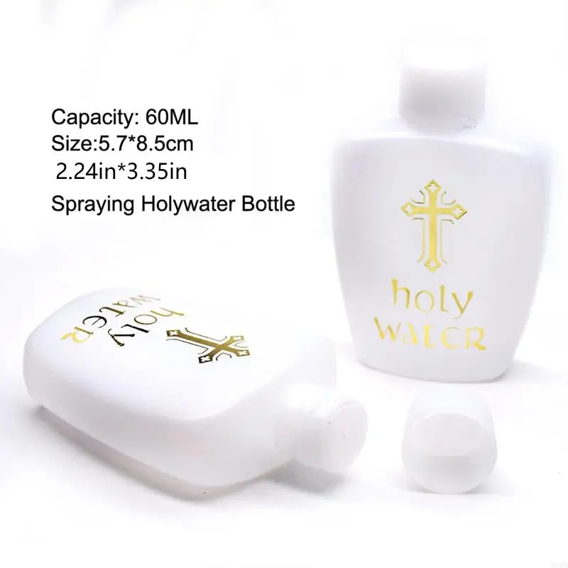 85AD 60ml Lourdes Water Bottle Catholic Bottle Empty Holy Water Bottles 60ml Catholic