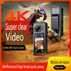 4K WiFi Action Camera，360 Degree Panoramic Thumb Sport Camera，Motorcycle Riding Stabilization Bodycam Wearable Video Camera 3