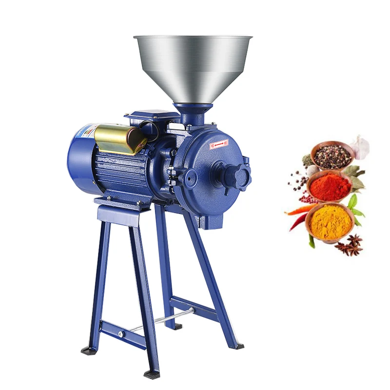 Electric Grinding Machine Grain Spice Corn Dry Food Mill Mill