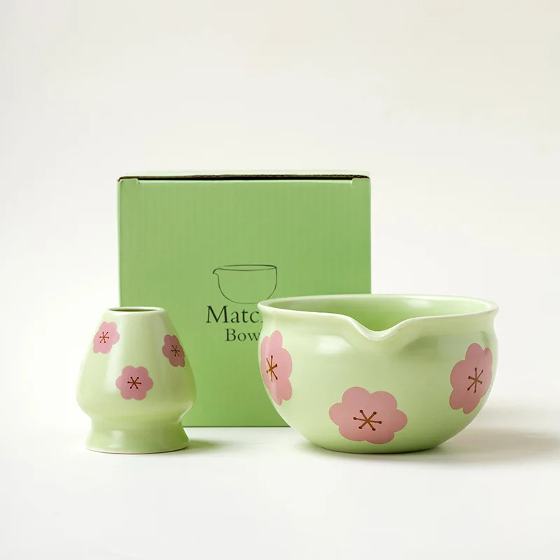Professional Ceramic Matcha Tea Set 2 Pcs - طقم شا...