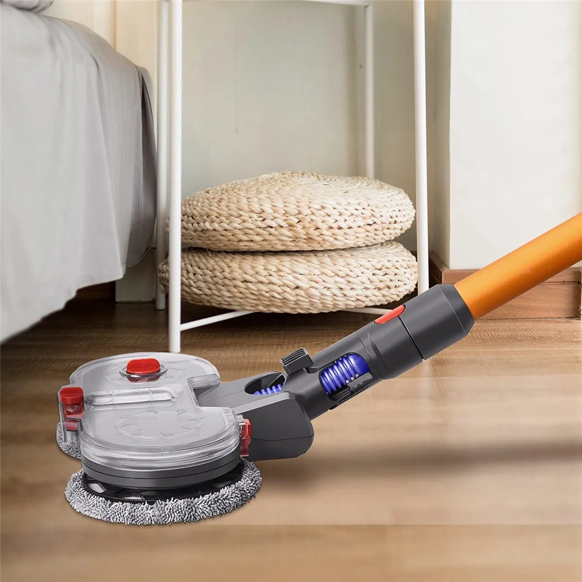 

Electric Mop Attachment for Dyson V7 V8 V10 V11 V15 Vacuum Cleaner, Including Removable Water Tank