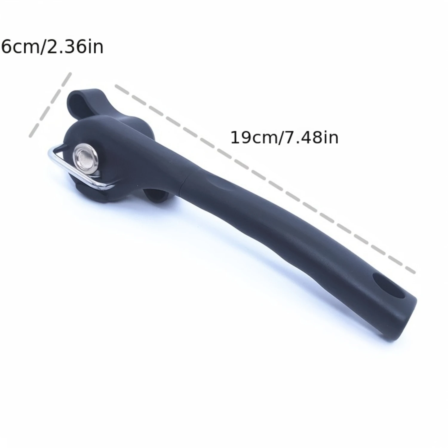 Easy Grip Manual Can Opener with Safety Lid-Perfect for Easy Use