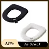 A60Z Top Plush Bathroom Mat Thickened Domestic Toilet Cushion Washable Toilet Seat Pad 1