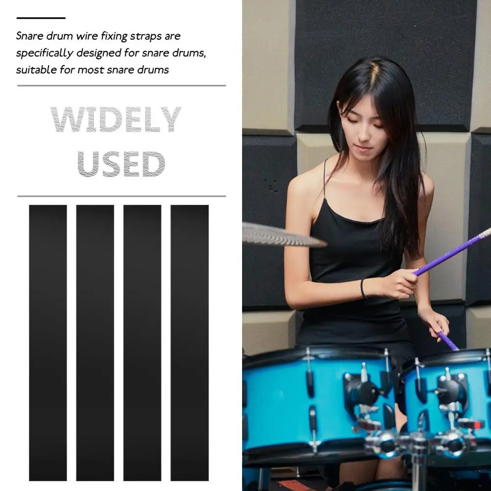4 Pcs Drum Sand Straps Snare Wires Replacement Zip Ties Percussion Instrument Parts The Pet Spring Man Belt