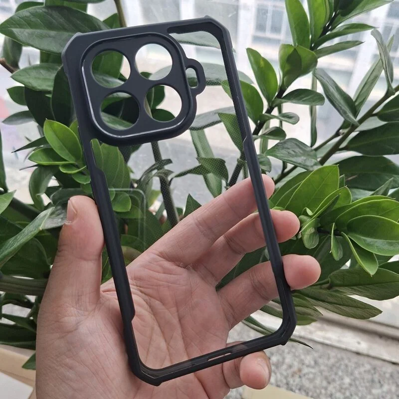 XUNDD Shockproof Airbags Transparent Phone Cover - Enhanced Protection with Quality PC + TPU Material