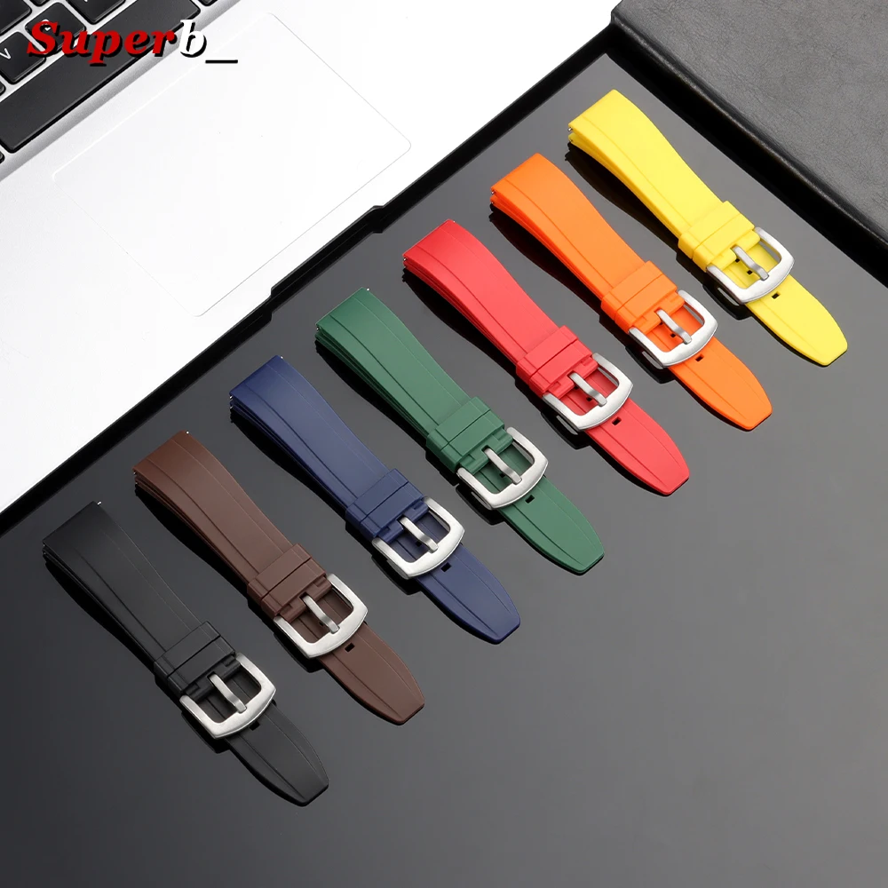 Quick Release Waterproof Silicone Sports Watch Strap - Universal Replacement Wristband