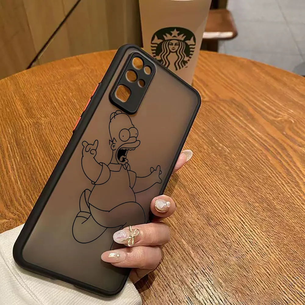 thumbnail image 1 of Matte Case for HONOR 70 50 30S 30 20 8X 9A 9X PLAY 4T X7 X9 X10 5G V40 Case Cover Funda Coque Capa Shell Movie The S-Simpsons-S, 1 of 5