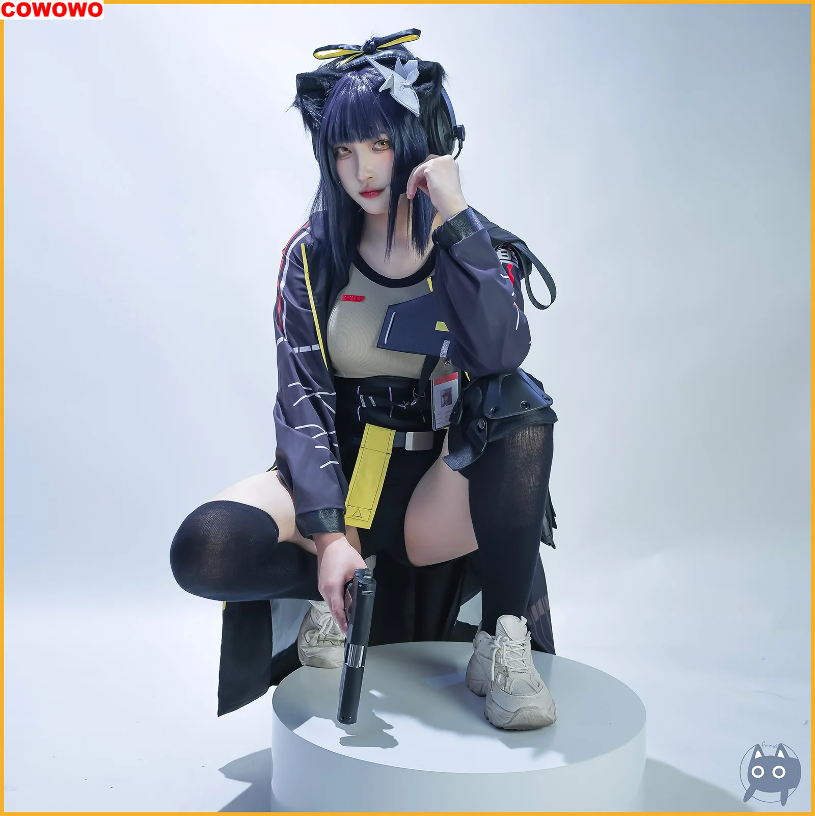 

COWOWO Arknights Jessica The Liberated Cosplay Costume Cos Game Anime Party Uniform Hallowen Play Role Clothes Clothing