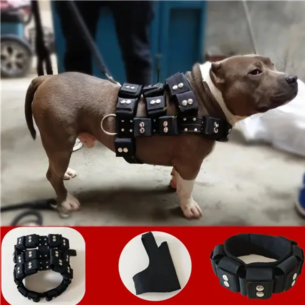 Weight Pulling Harness Dog Weight Vest For Pitbulls Dog Weight