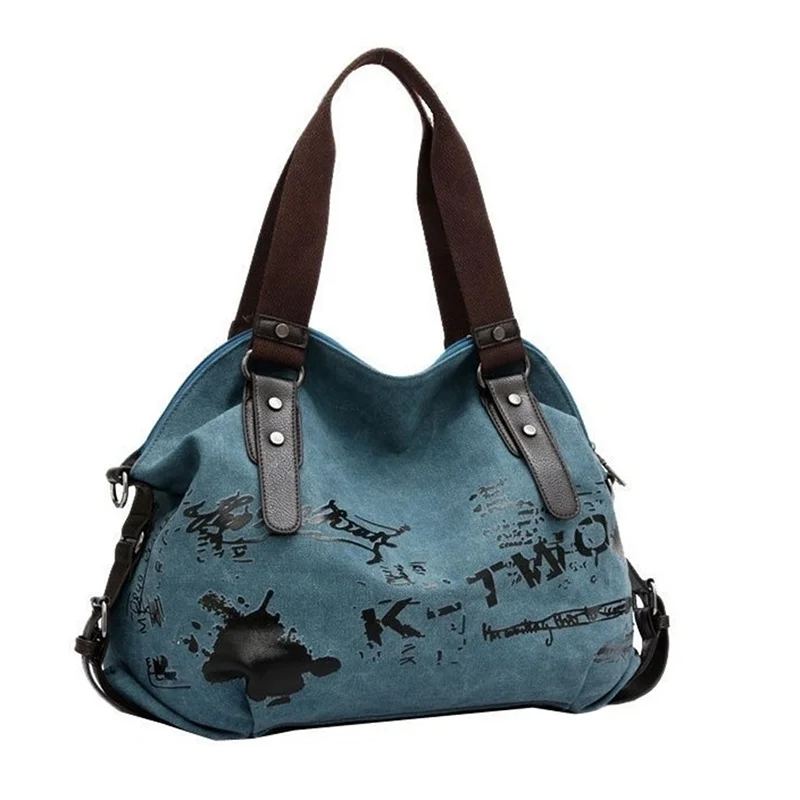 Vinte Graffiti Frauen B Leinwand Handb Weibliche Berühmte Hohe Qualität Designer Schulter B Damen Tote Große Umhängetasche_voghion.com