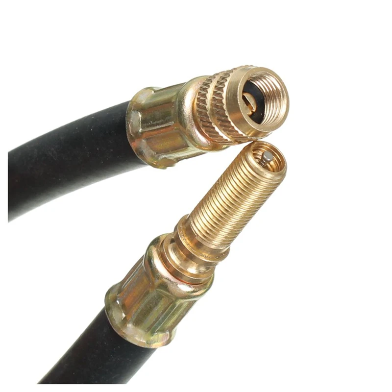 4Pcs 12 Inch 300Mm Flexible Rubber Tire Valve Stem Extension Car Motorcycle Motor Bike
