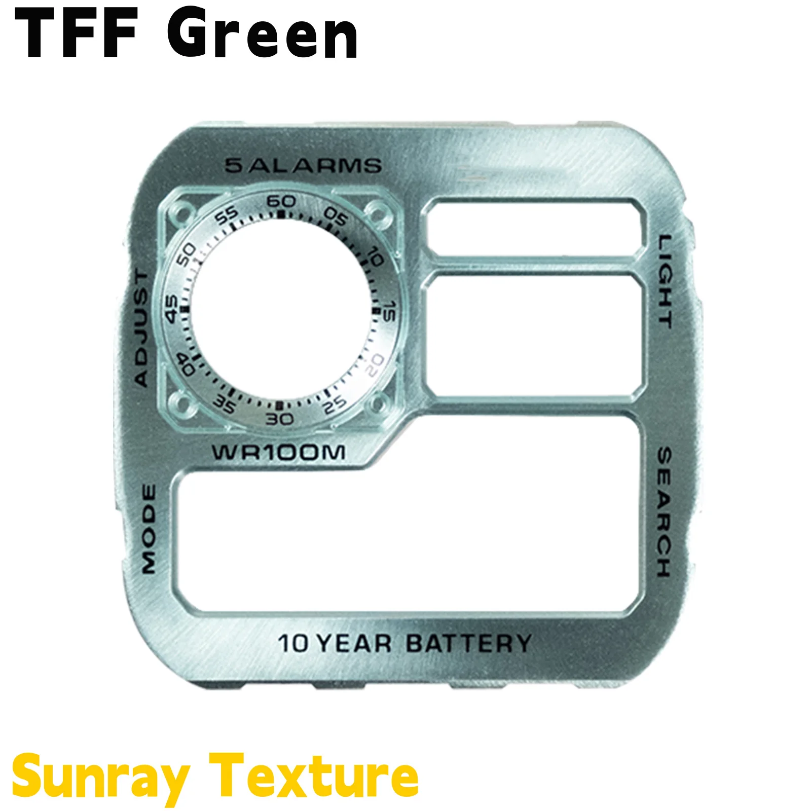Sunray Texture Watch Dial - Premium Metal Faceplate