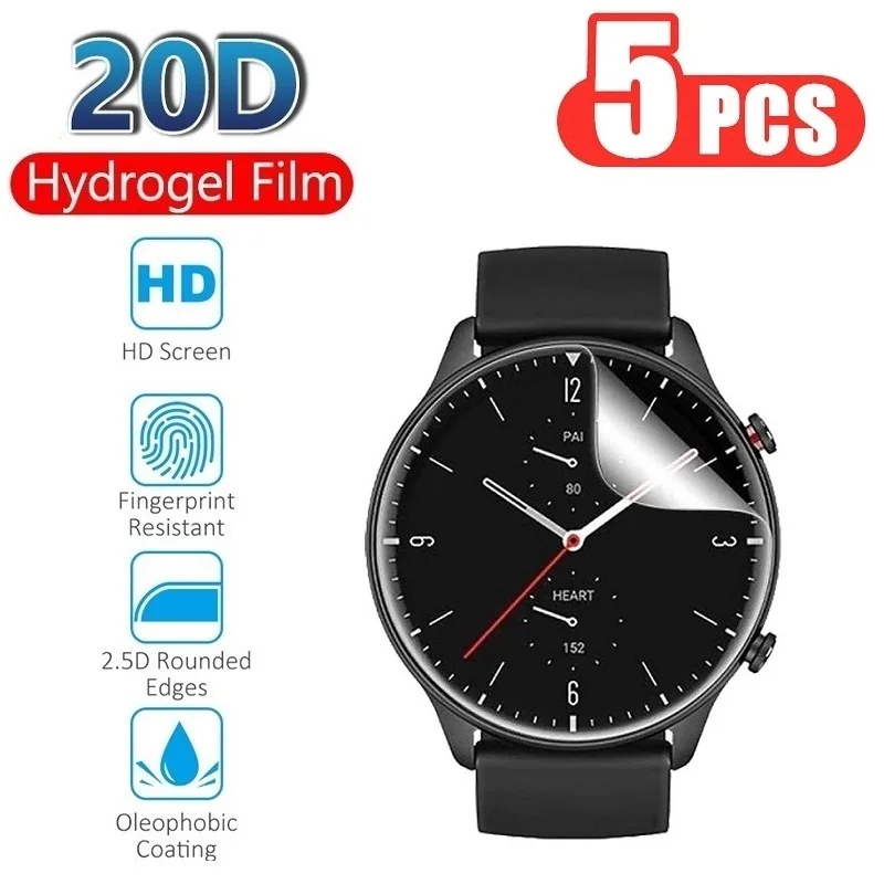 Pellicola Protettiva In Idrogel Per Amazfit Gtr 2 2E Pellicola Salvaschermo Per Amazfit Gtr 2 2E (Non Vetro) Pellicola Protettiva