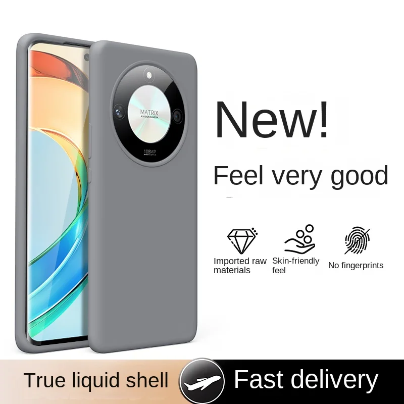Premium Shockproof Silicone Phone Case - Soft, Skin-Friendly Protective Back Cover