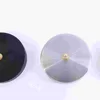 DIY Large Cross-stitch Clock Hands Needles Wall Clocks 3D Home Decor Quartz Clock Mechanism Accessories (Golden, without Bat 4