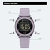 NAVIFORCE High Quality Woman Watch 50m Waterproof LCD Digital Display Electronic Wristwatch for Women Silicone Band Female Clock 2