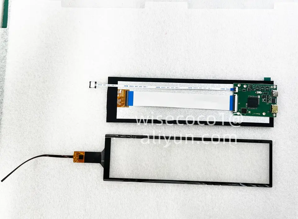 Wisecoco 8.8 Inch 1920x480 Stretched Bar IPS Display Capacitive Touch Screen TFT Module For Raspberry Pi Aida64 Sub Monitor 60hz image 6