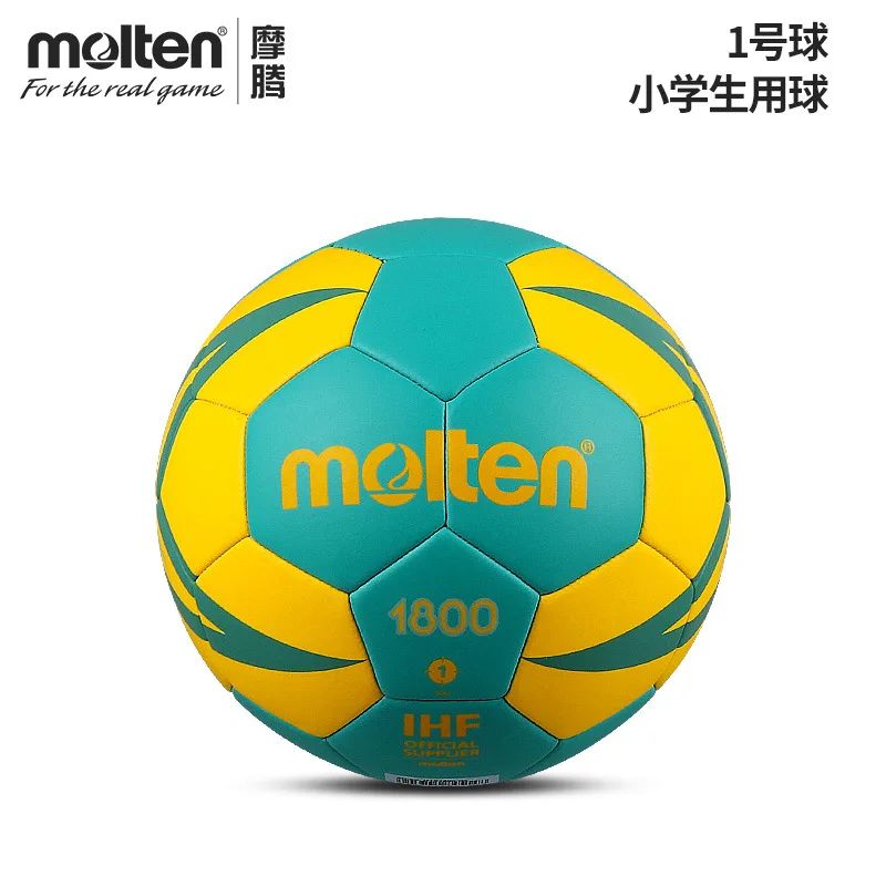 Molten-HX1800 Handball pour enfants, sans gonflage, taille standard  officielle 0, 1, 2/3 PU, balle au point à la main, entraînement en salle