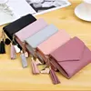 Mini Tassel Wallet Women Fashion Purse Female Short Mini Wallets Korean Students Lovely Purse Female Small Wallet for Women 2