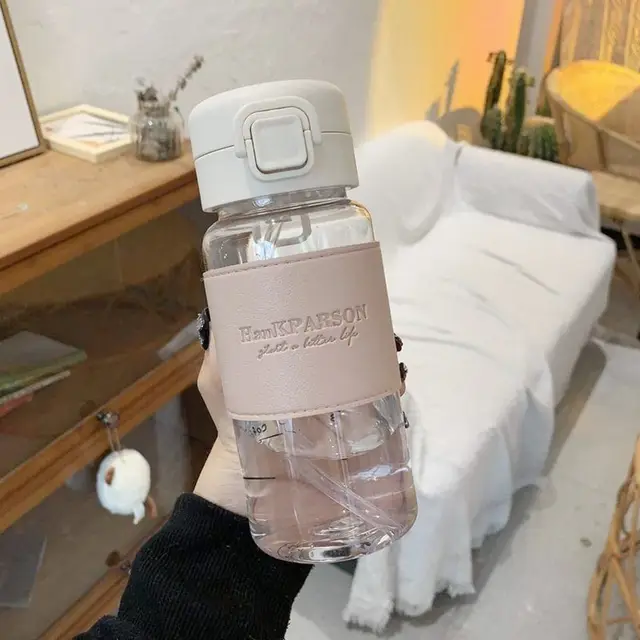 500ml Creative Large Capacity Summer Water Bottle With Sippy Leak-Proof Water Cup Cute Travel Drinking Kettle Outdoors 2