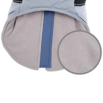 Pet Dog Jacket With Harness Winter Dog Clothes For Small Large Dogs Warm Waterproof Pet Coat Chihuahua Clothing Puppy Costumes 4