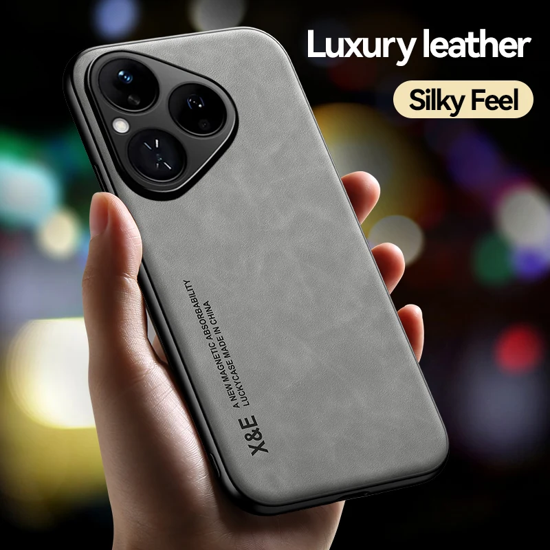 Elegant Leather Protective Phone Holder Case - Luxury Edition