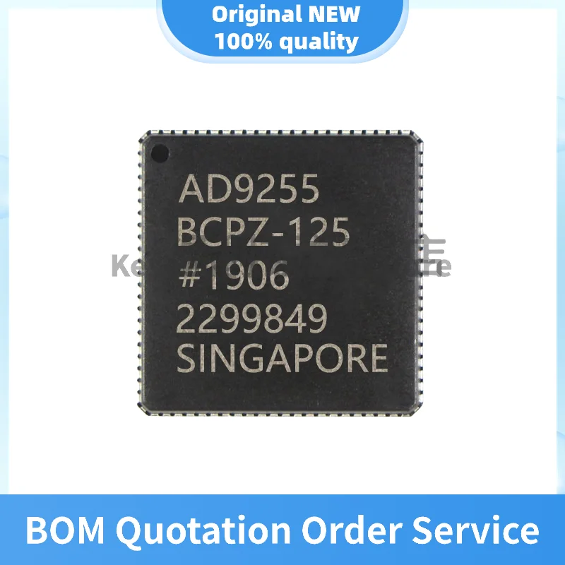 

Оригинальный AD9255BCPZ-125 посылка 48-VFQFN аналогово-цифровой конвертер ADC