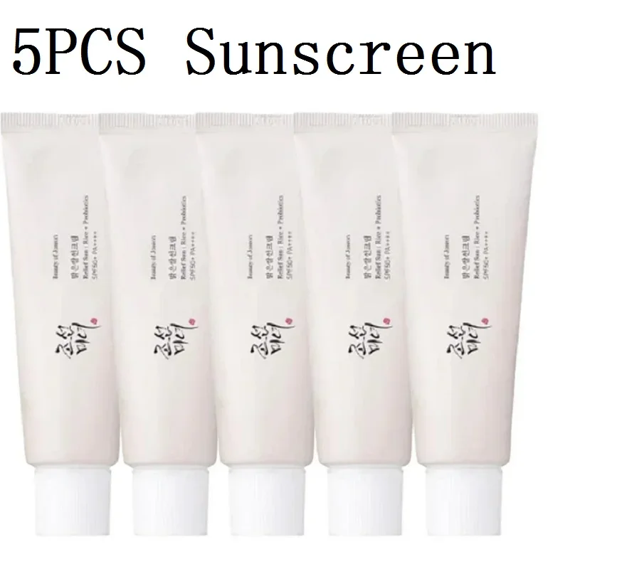 

5pcs Beauty of Joseon Sunscreen 50ml moisturizing, UV resistant, whitening, refreshing, waterproof and sweat resistant