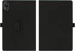 Premium PU Leather Tablet Cover with Stylus Loop for Blackview Mega 8 (Black)