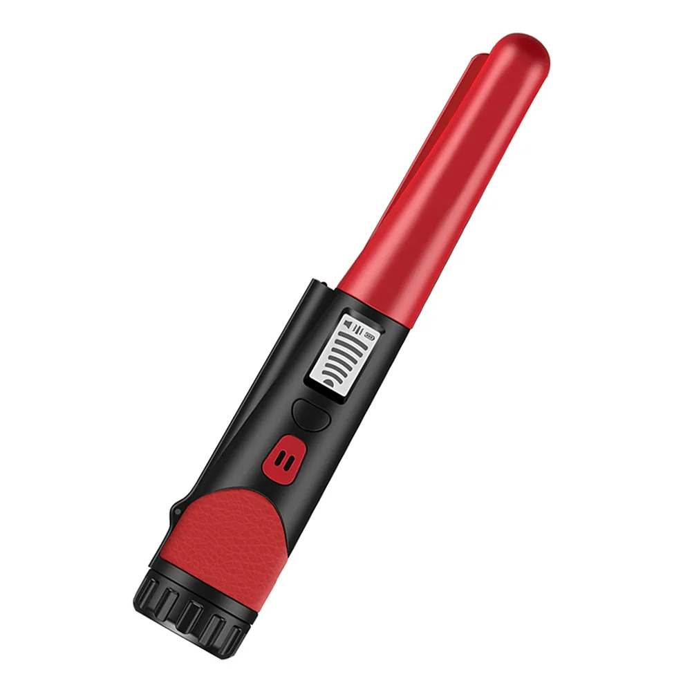 Handheld Metal Detector Positioning Rod Detector Pinpointing Metal Gold Depth Underground with LED Flashlight