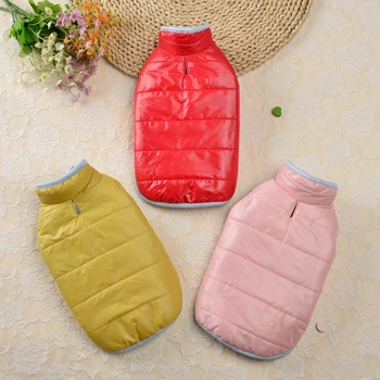 Double-sided Thicken Winter Dog Clothes Waterproof Comfortable Warm Pet Dog Jacket for Small Medium Dogs Vest Costumes 2