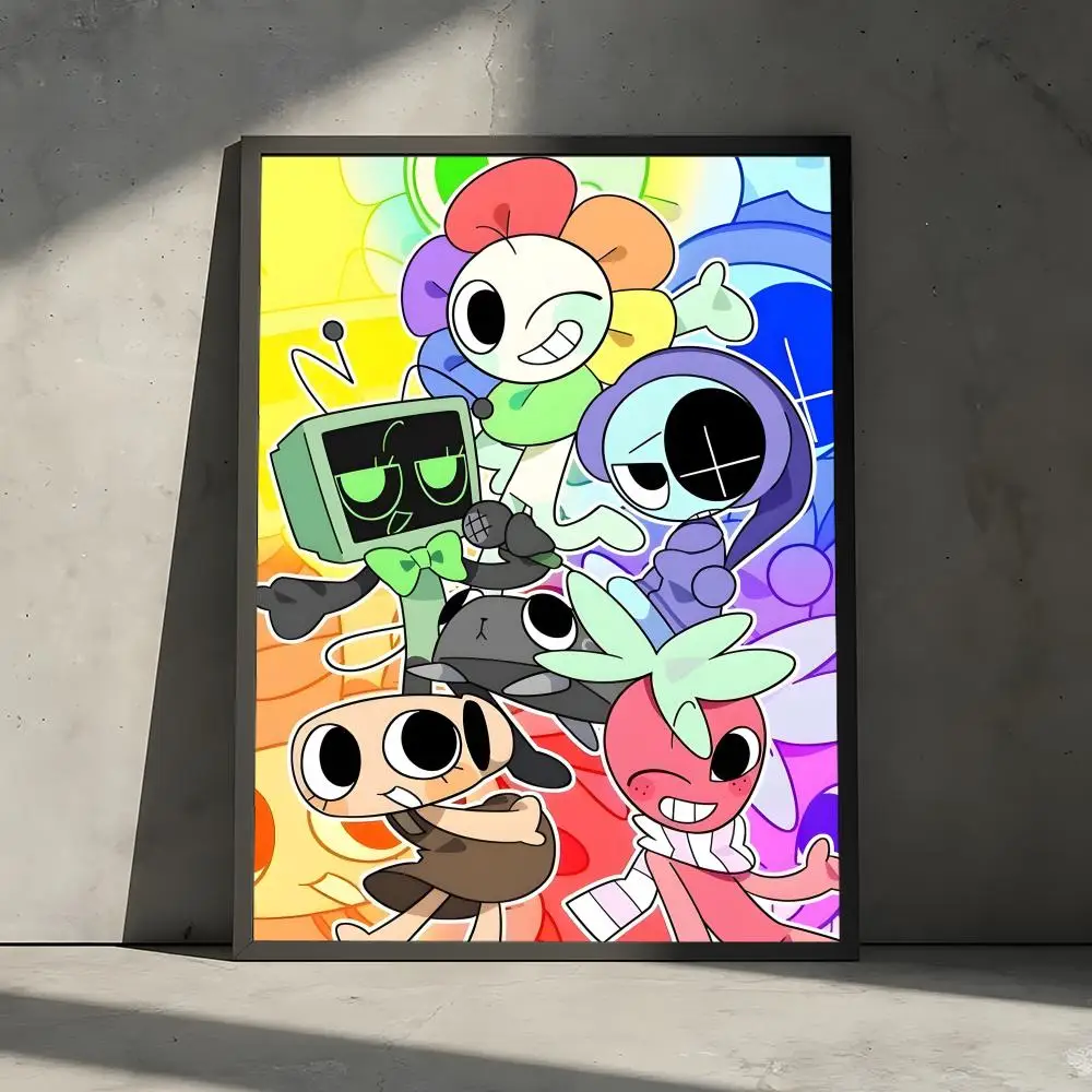 Vibrant D-Dandys World Decorative Wall Art Sticker Mural