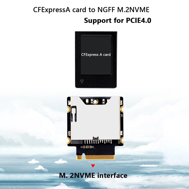 NVME M-Key PCIE 4.0 3.0 CFexpress Ÿ A/Ÿ B ī ,  SSD Ȯ  , M.2 PCIE