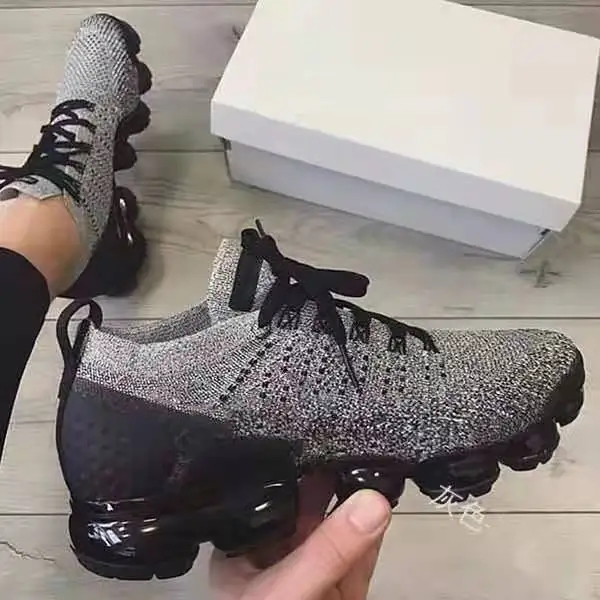 Women Mesh Breathable Sport Sneakers Ladies Casual Light Outdoor Shoes Female Platform Running Walking Shoes Sneakers Women 51-Gray