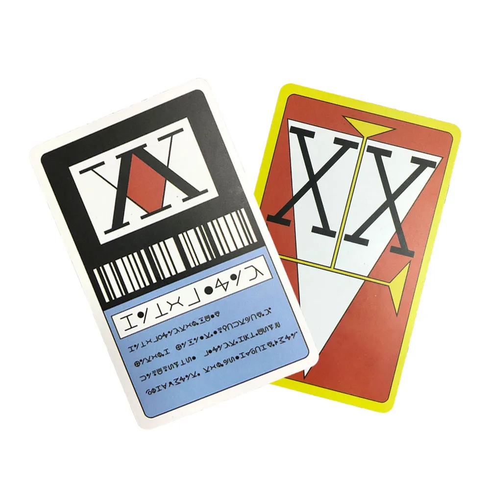 Hunter x Hunter License Card GING FREECSS Cosplay Japan Anime Hisoka Kurapika Killua Zoldyck PVC Cards Collection Costume Props anime cosplay cards