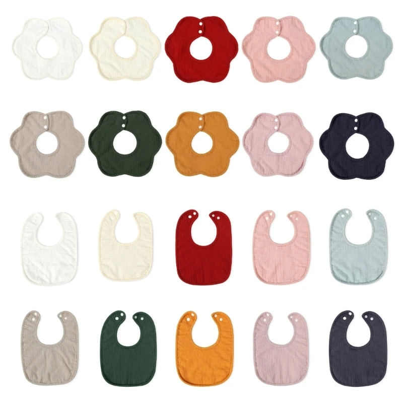 

Trendy and Functional Baby Bibs with Strong Water Absorption Cute & Protective Baby Teething Bibs Soft & Absorbent Bibs