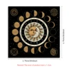 Phase of the moon Altar Cloth Tarot Card Table cloth Witch Divination Table Cover Reading Tarot Mat Witchy Gifts Decor 6