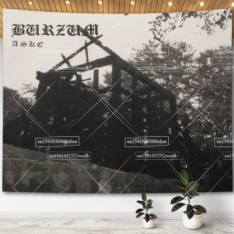 Burzum Tapestry Wall Hanging Music Album Cover Decor